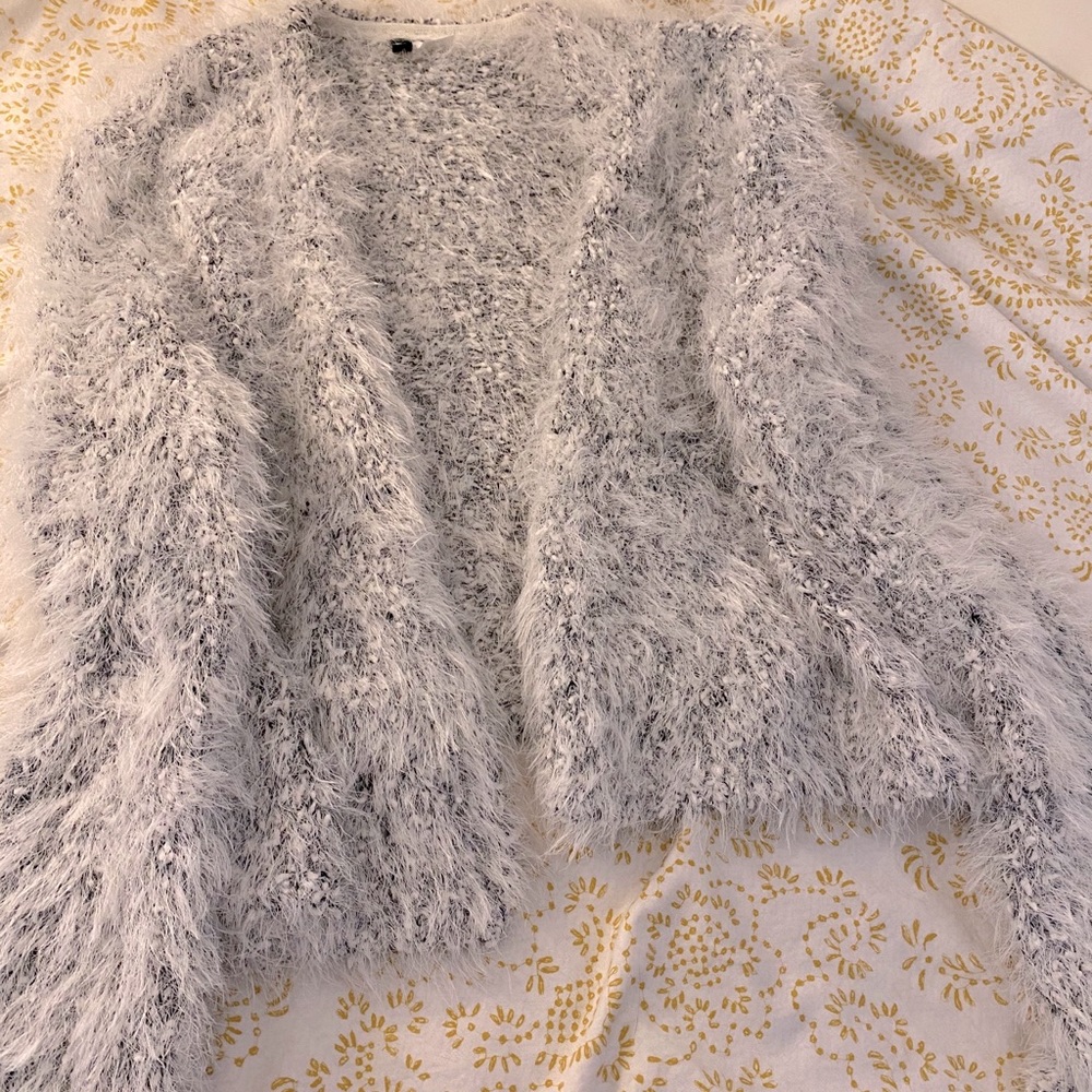 Fluffy cardigan